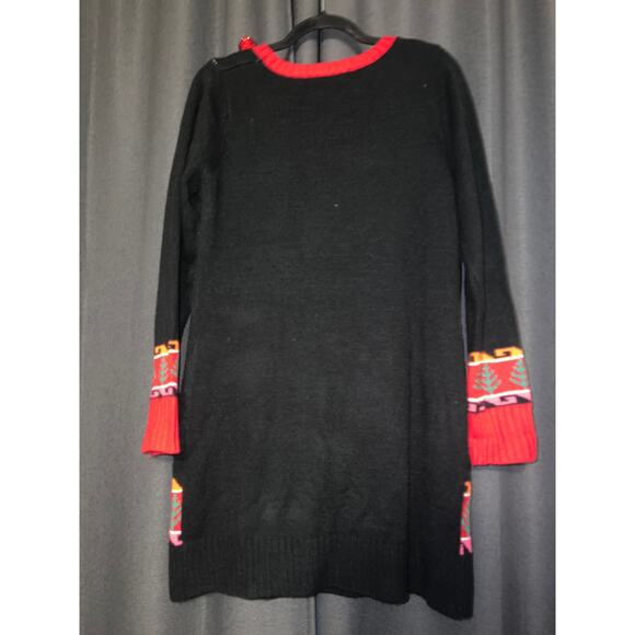 Ugly Christmas Sweater Xmas Size Medium Dress - Picture 3 of 3